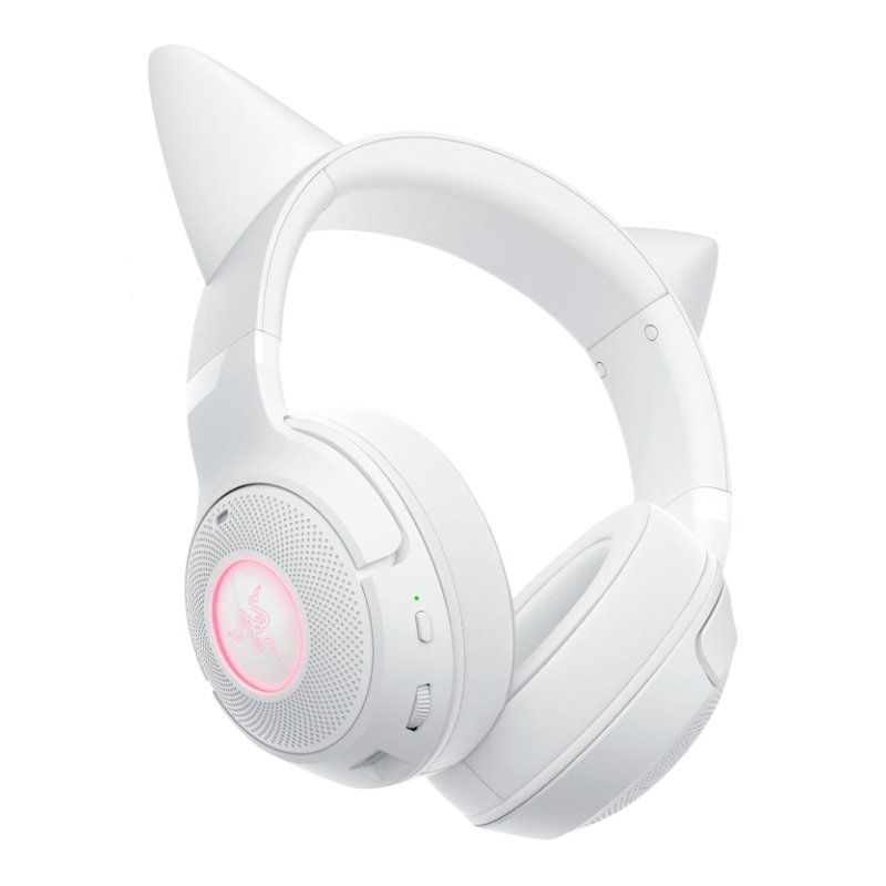 Headset bluetooth razer kraken kitty v2 rz04-04860600-r3u1 blanco