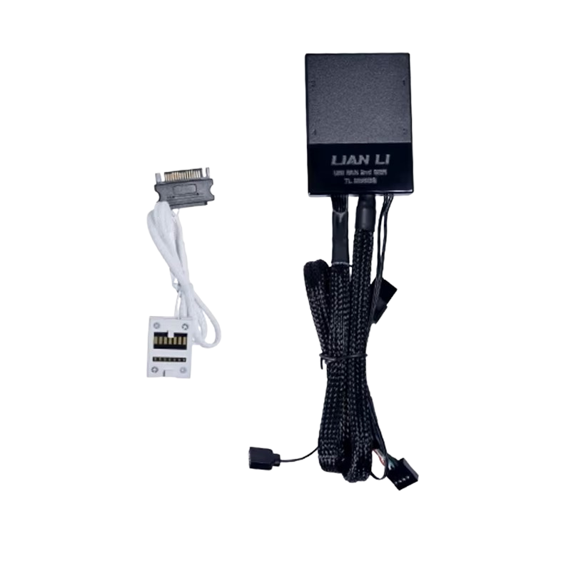 Controlador rgb lian li 12tl-cont13w para uni fan tl lcd blanco