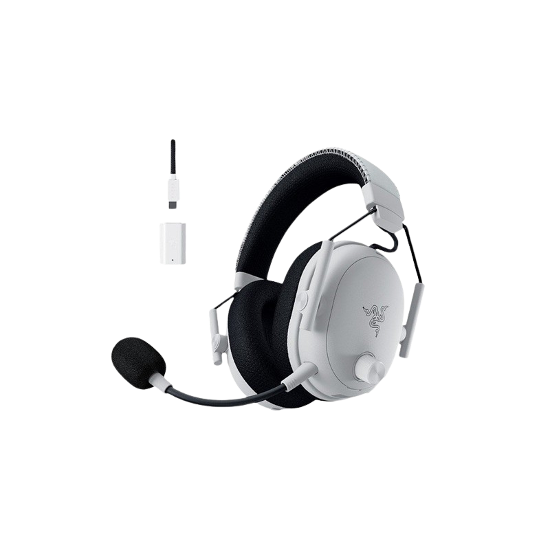 Headset inalambrico 2.4ghz bluetooth usb-a razer blackshark v3 pro anc blanco rz04-05400200-r3u1