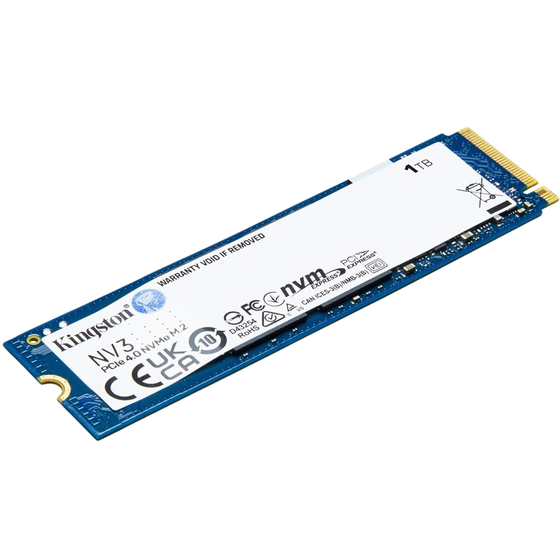 Unidad de almacenamiento m.2 kingston 1tb nv3 snv3s/1000gb pci-e