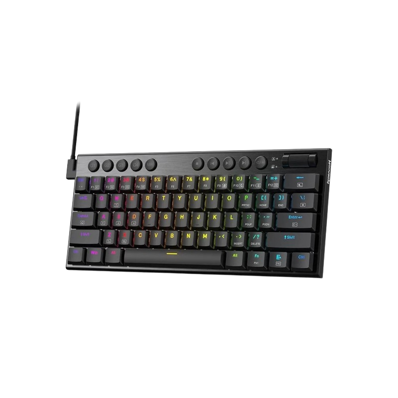 Teclado mecanico usb redragon horus mini k632-rgb switch red low profile tkl60